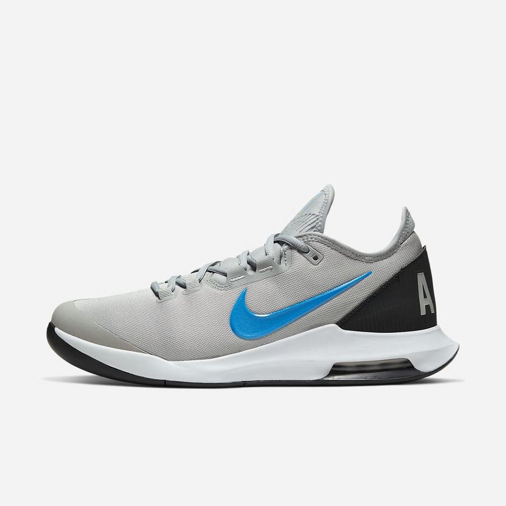 Chaussure De Tennis Nike NikeCourt Air Max Wildcard Grise 7914-608 Light Solar Flare Heather/Off Noir/White/Blue Hero Homme | NNW-18368918